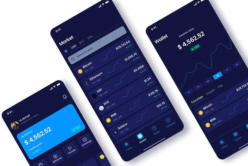 Crypto Exchange Mobile