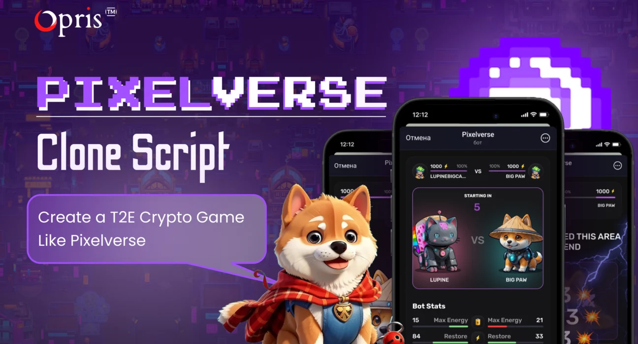 pixelverse clone script